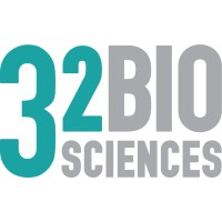 32 Biosciences "Three Squared" Logo